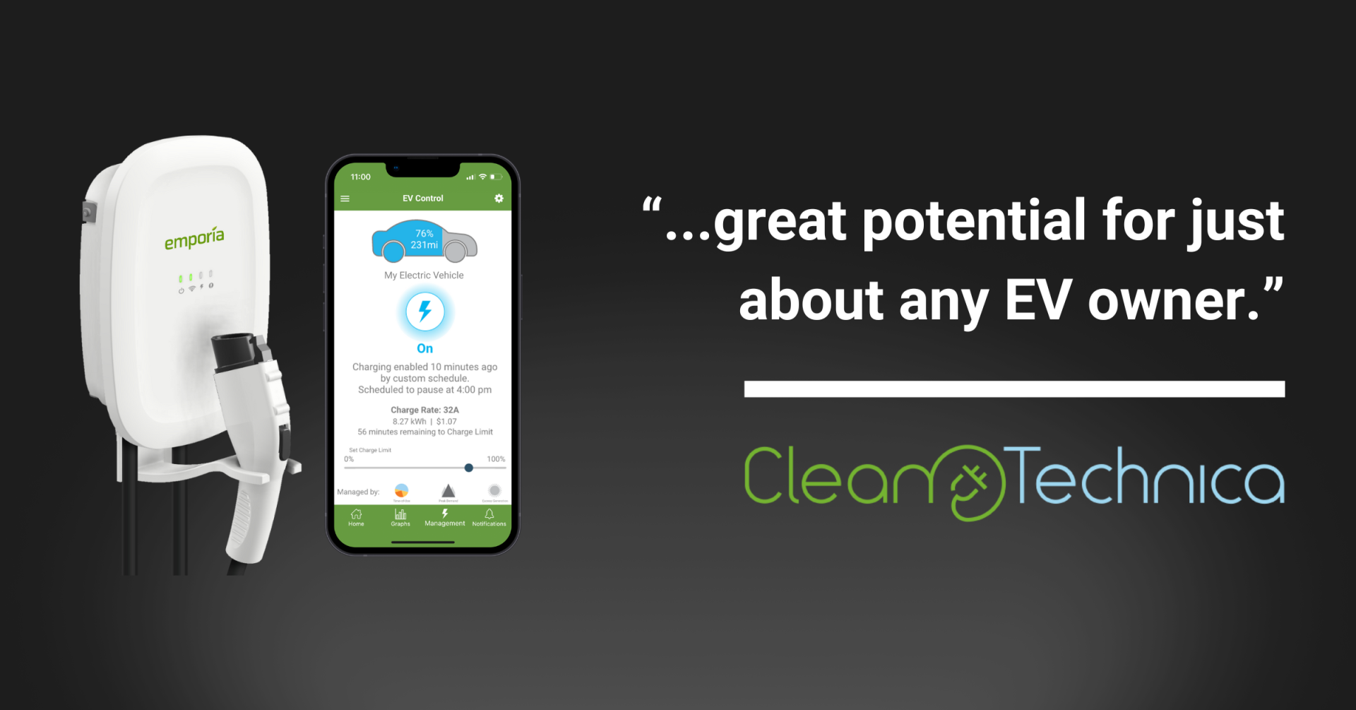 Emporia's $399 EV Charger Reviewed In CleanTechnica